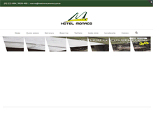 Tablet Screenshot of hotelmonacomanaus.com.br